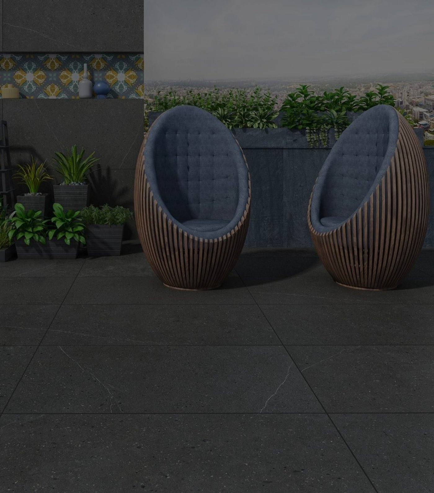 Omslag brochure Porcelain Tiles 60 – 1200
